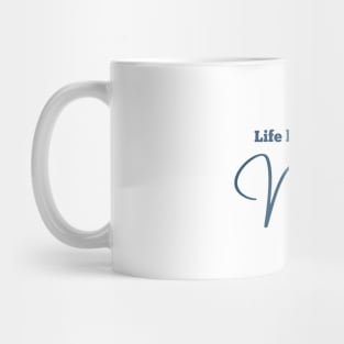 Like Looks Better With Math Mug